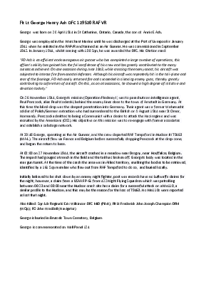 A preview of a PDF biography for Ash, George Henry
